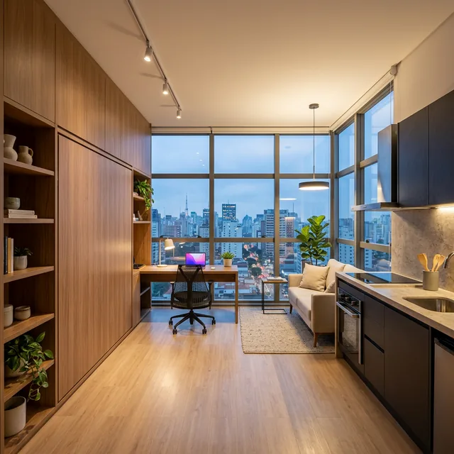 Studio Premium com Vista para o Parque
